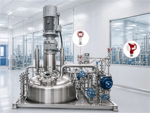 Higienski tlačni oddajnik v biofarmacevtskih aplikacijah
